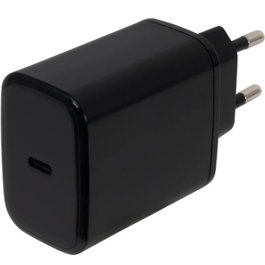 Fonestar POWER-C-65 Cargador de Pared GaN 65W USB Tipo-C Negro Carga Rápida PD PPS QC